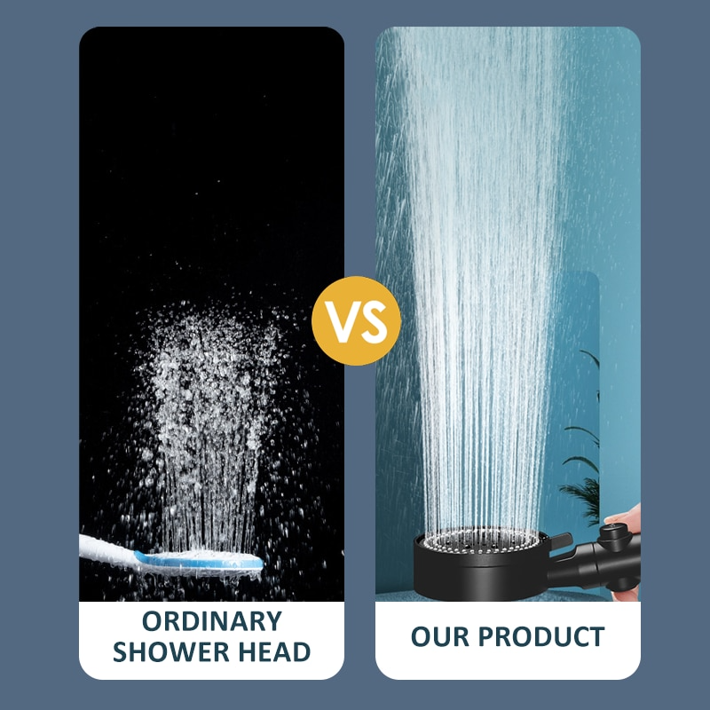 (🎄CHRISTMAS SALE NOW-48% OFF) High Pressure 5 Functions Shower Head(BUY 2 GET FREE SHIPPING)