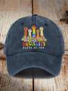 Vintage Equality Hurts No One Print Baseball Cap