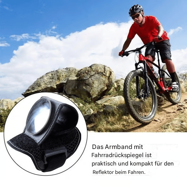 2025🎁Letzter Tag 49 % Rabatt🔥Sicherheitsrückspiegel für das Fahrradhandgelenk