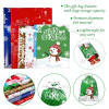 (🎅Early Xmas Sale - Save 50% OFF) Drawstring Christmas Gift Bags(Contains 3 sizes)