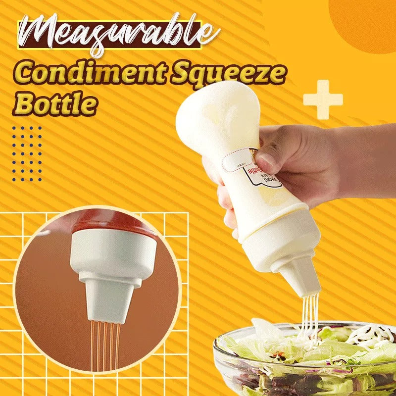 (Christmas Hot Sale- 48% OFF) Condiment Porous Squeeze Bottlest- Buy 4 Free Shipping