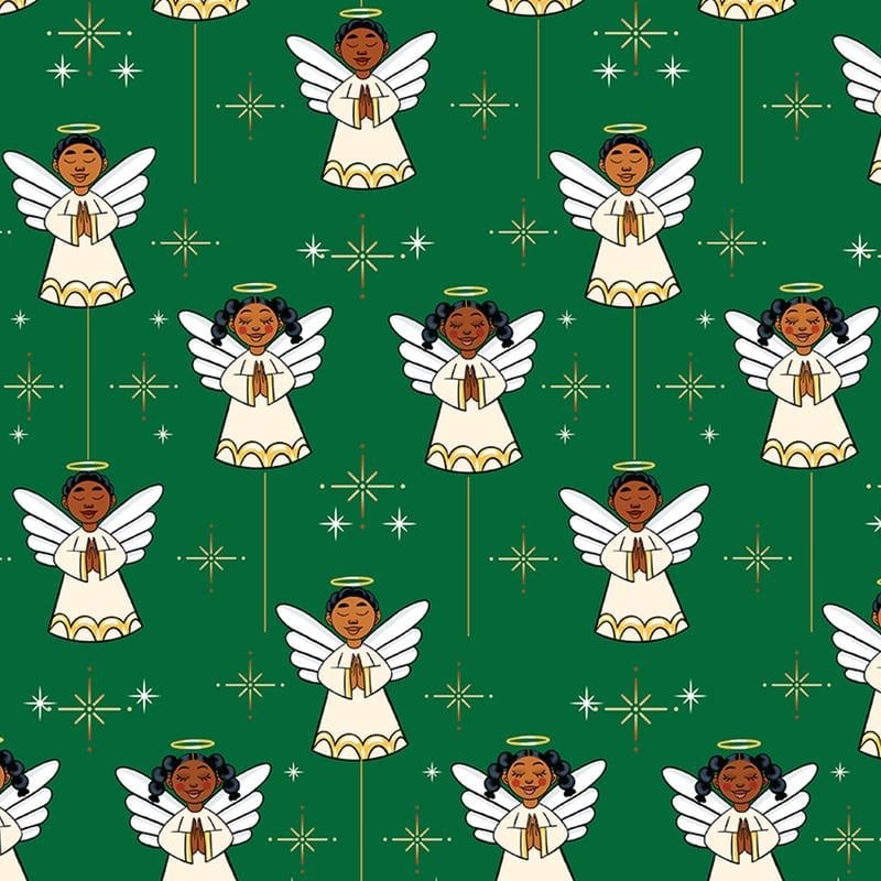 Last Day Promotion 70% OFF - 🔥Home for the Holidays Black Santa Wrapping paper