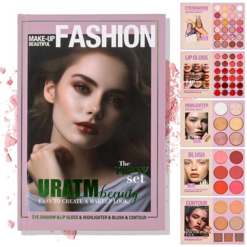 🎁TikTok Last Day Sale - 70% OFF✨24-Color Eyeshadow Palette - 5-Layer Book-Style Makeup Palette with 67 Pro Shades