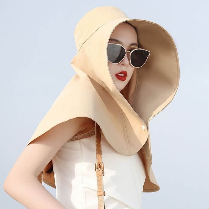 🔥Summer Hot Sale - Fashion Ladies UV Protection Bucket Hat