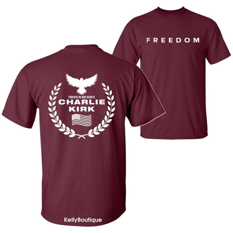 🙏60% OFF For Charlie's Fans - 🎗️🕊️Charlie Kirk Memorial T-shirt