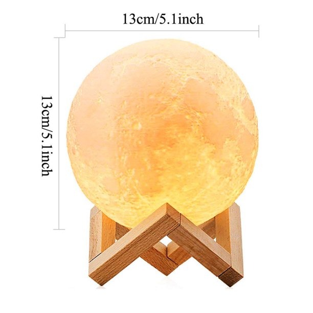 3D LED Moon Lamp Air Humidifier