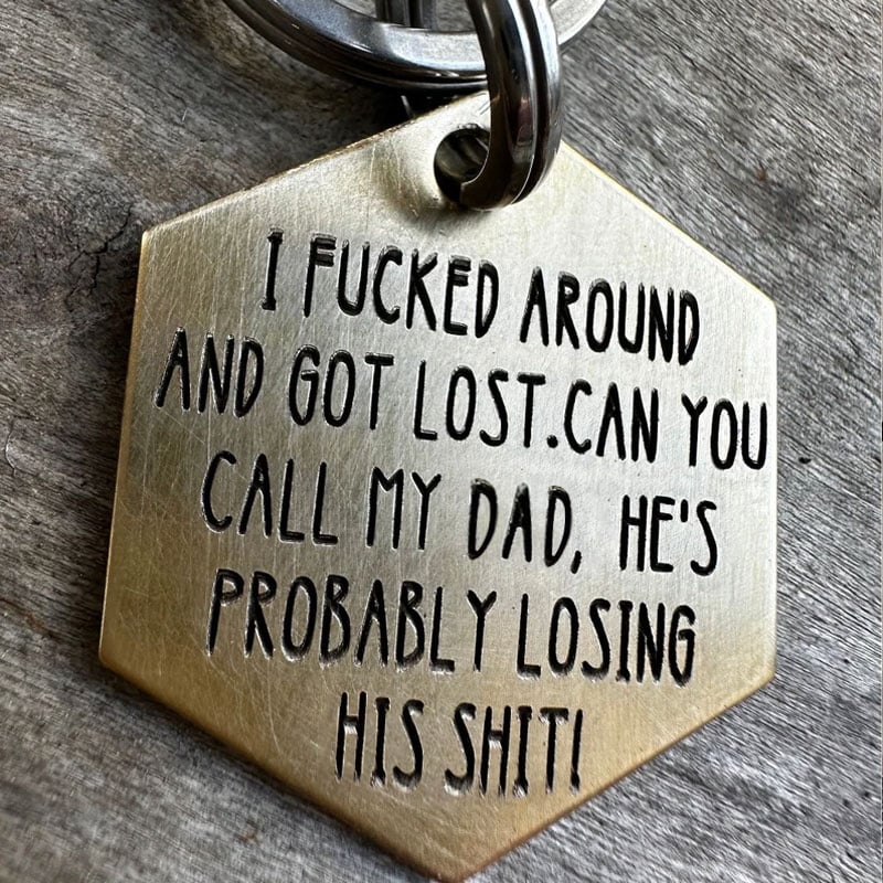 Personalised Funny Dog Tag