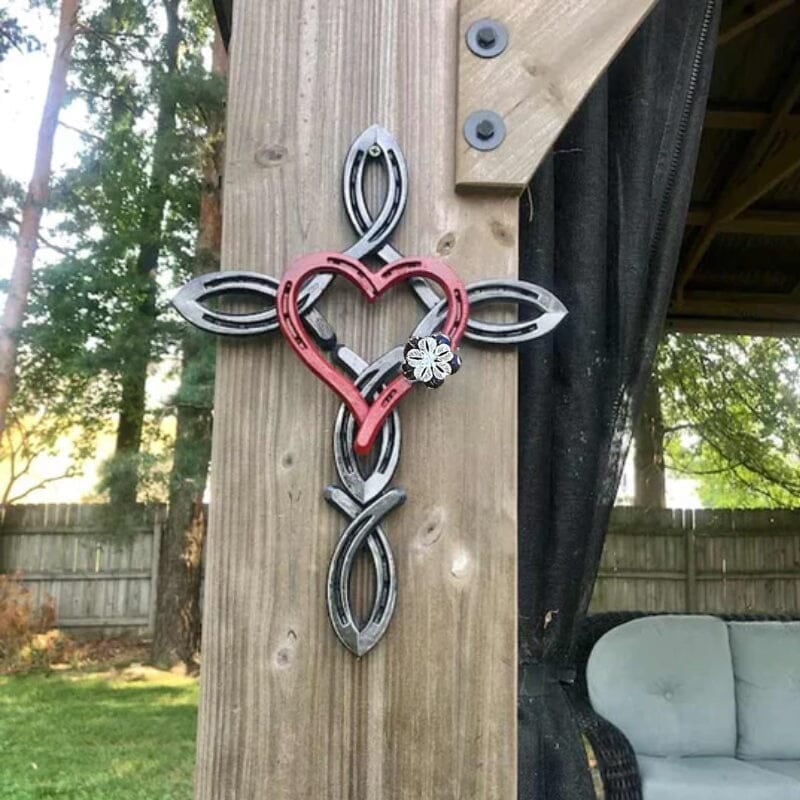 ❤️Natural Horseshoe Cross With Heart（BUY 2 GET 20%OFF& FREE SHIPPING🚚)