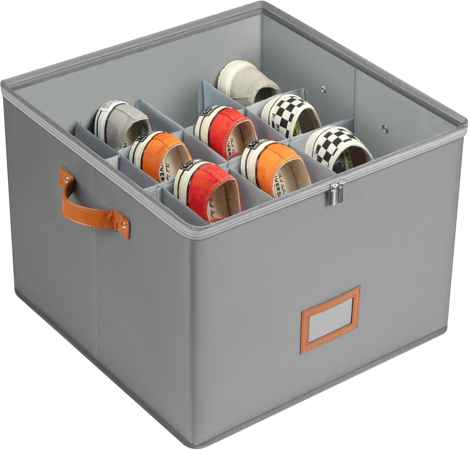 Last Day Sale -50% OFF🎉Fabric Shoe Organizer Storage Box