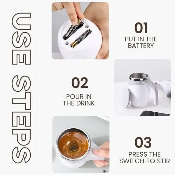 (🔥HOT SALE) Electric Mixing Mug, Buy 2 Get Extra 10% OFF & Free Shipping