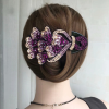 Rhinestone banquet coiffure hair clip headdress