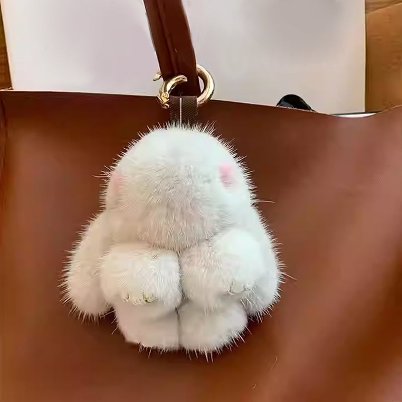 💕Buy 2 Get 20% OFF-🐰 Handmade Soft Bunny PomPom Charms (🎁Boxed Edition)