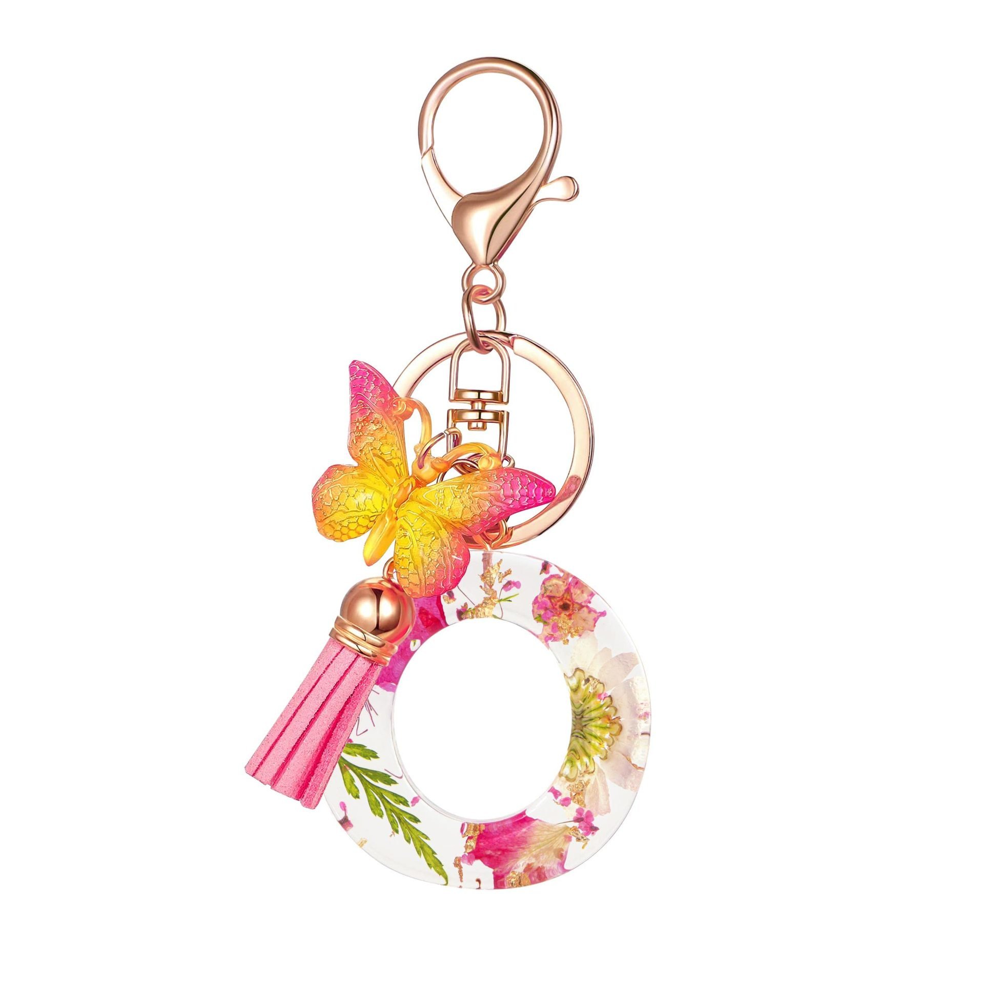 🎄TikTok Christmas Sale - 70% OFF🎄Initial Letter Keychains🦋