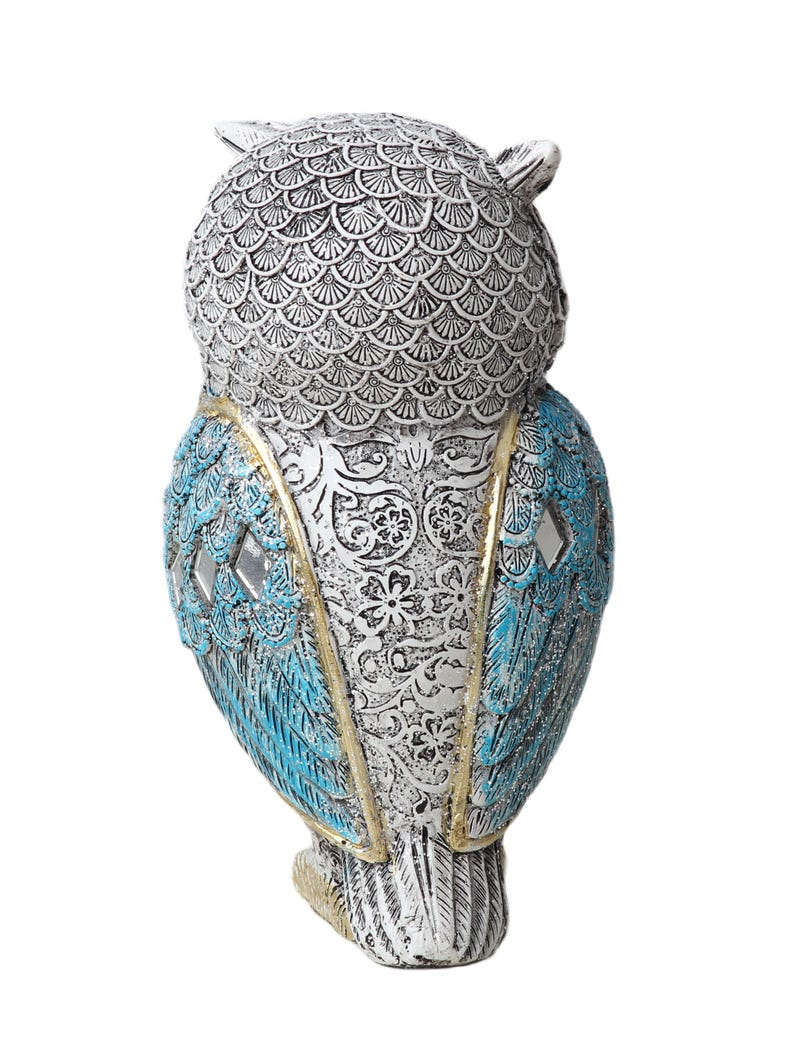 🦉Lucky Embroidered Owl Figurine Statue