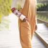 (Last Day Promo - 70% OFF)Wide Leg Jumpsuit with Pockets (Buy 2 Free Shipping)