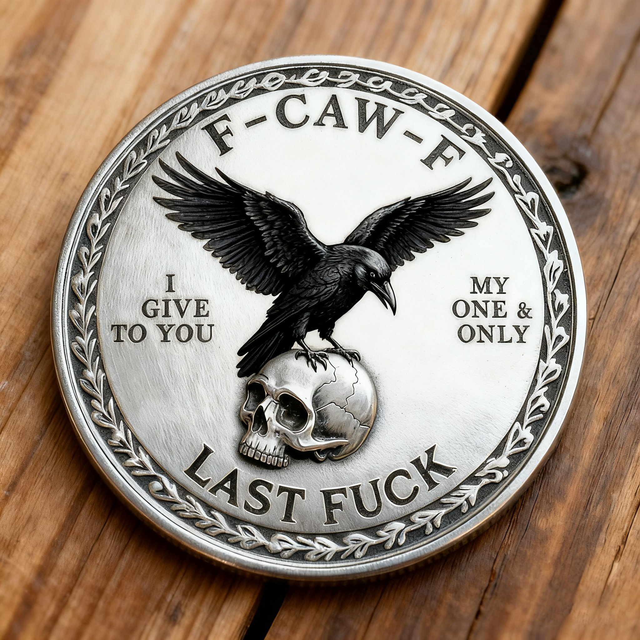 🔥Last Day 50% OFF🔥F-CAW-F Witchy Raven Coin