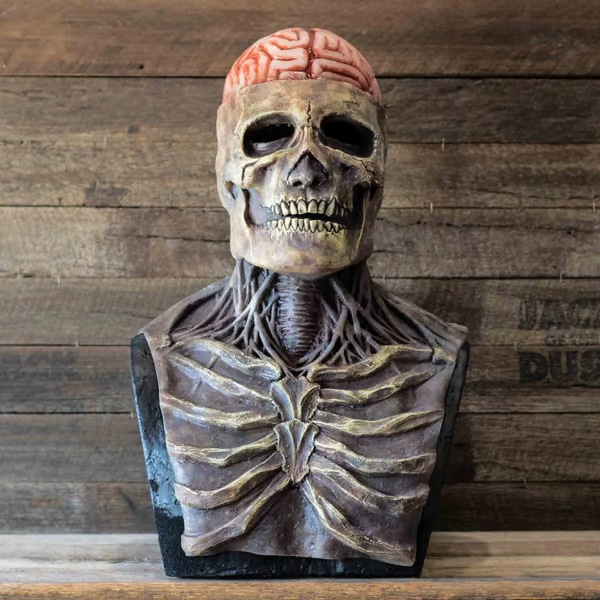 (🎃Early Halloween Sale - 50% OFF)💀Full Head Skeleton Halloween Mask