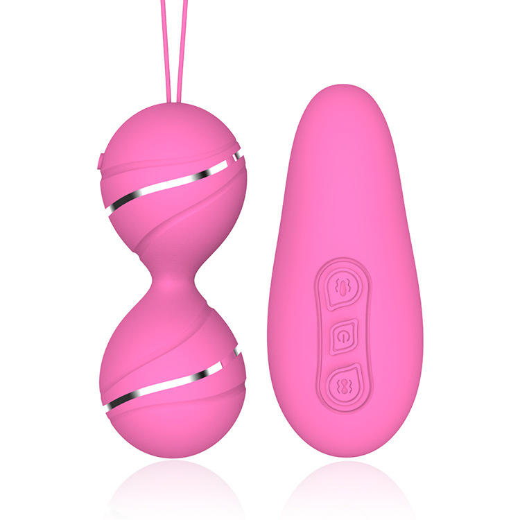 Ladies Vibrating Kegel Ball Clitoral Stimulation Vibrator Wireless Remote Control Adult Toy - YAI004