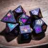 Obsidian Pixel Dice Set