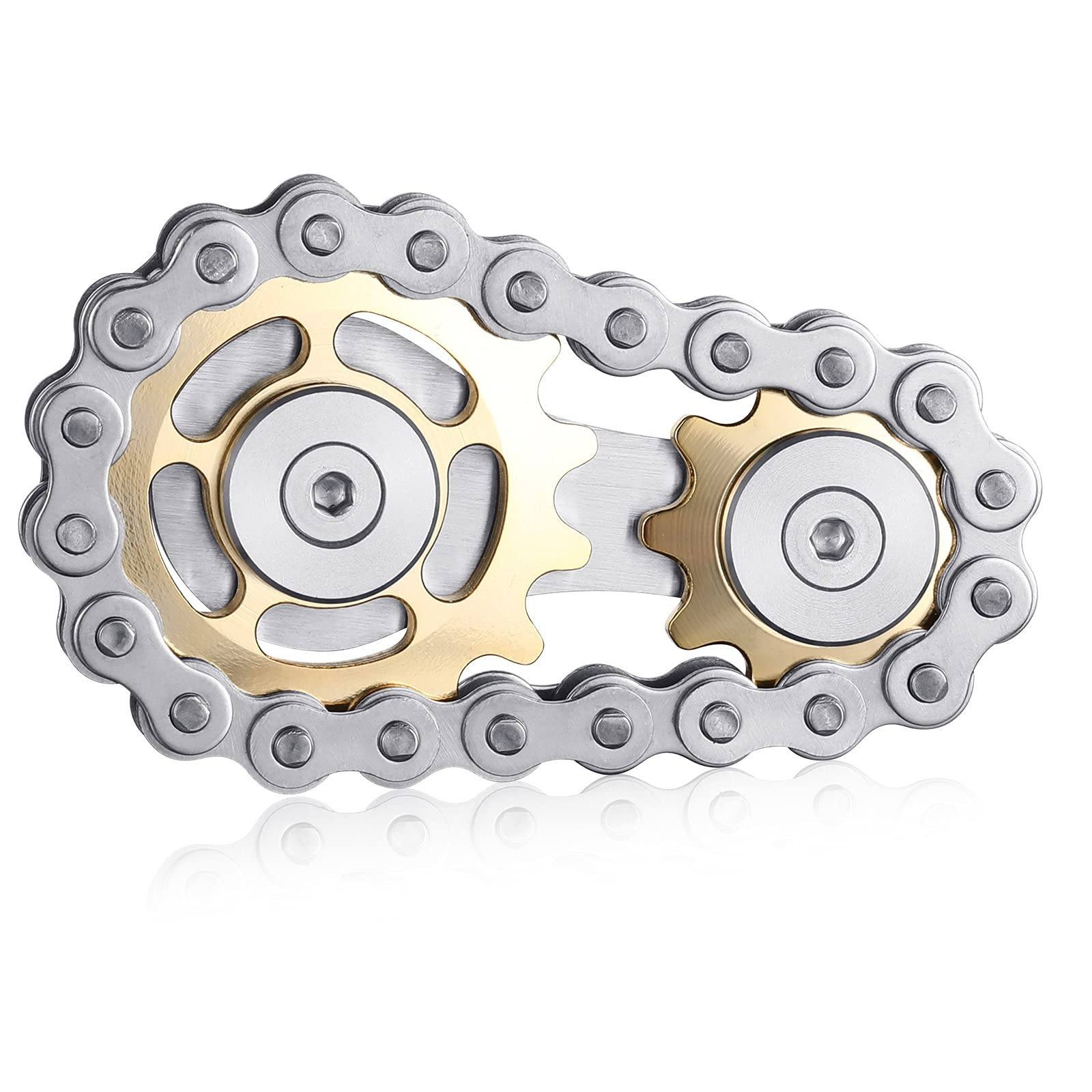 🔥(Last Day Sale- 50% OFF) Sprockets Bicycle Chain Fidget Spinner Toys