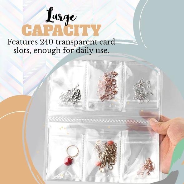 (🔥HOT SALE-50% OFF)Transparent Jewellery Storage Book Set