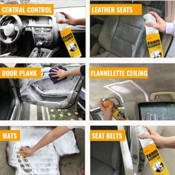 (🔥Last Day Promo - Save $20) Magic Foam Cleaner For Car Interiors, Home Appliance