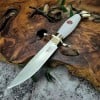Second generation outdoor self-defense fruit eating meat barbecue straight knife
