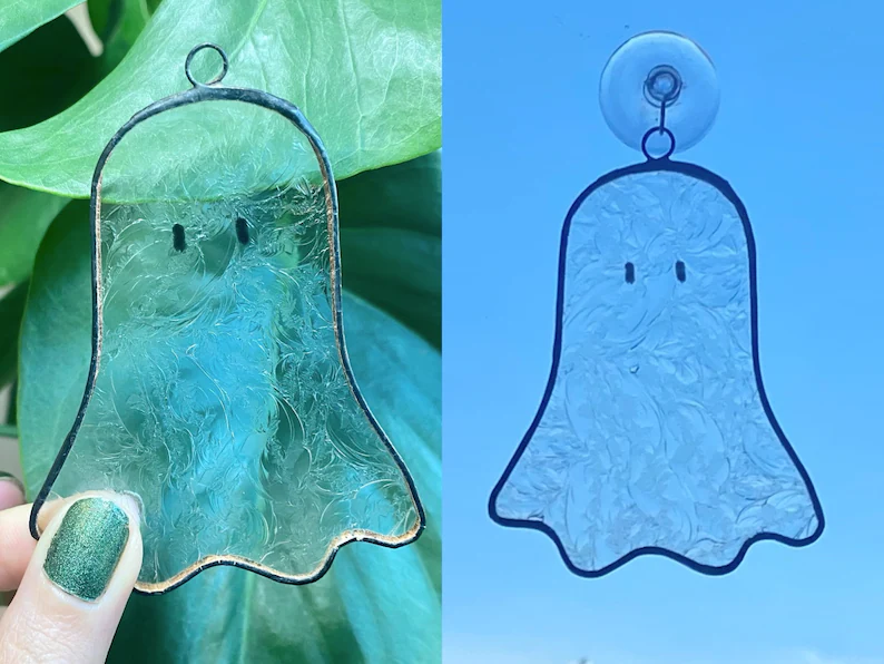 <strong>💕Handmade</strong> Ghostly Aura Suncatchers👻