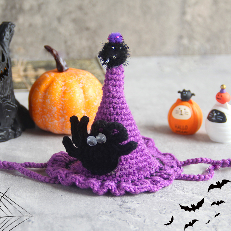 <strong>👻Last Day Halloween Special – 49% OFF!!!</strong> 🎃Handwoven Spooky Paws Halloween Costume Set