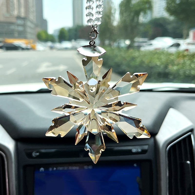 ❄️🌈Crystal Snowflake Suncatcher