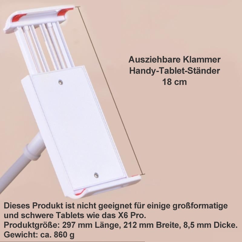 🔥Letzter Tag 49 % RABATT📱360-Grad drehbarer Tablet- und Telefonständer