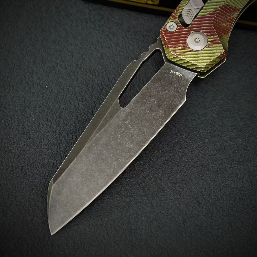 70% OFF Only Today-Amphibian RAM-LOK Folding Knife M390 Blade Aluminum Handle