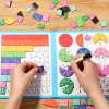 🔥Last Day 50% OFF- Montessori Magnetic Book Fraction Puzzle For Children (Buy 2 Free Shipping)