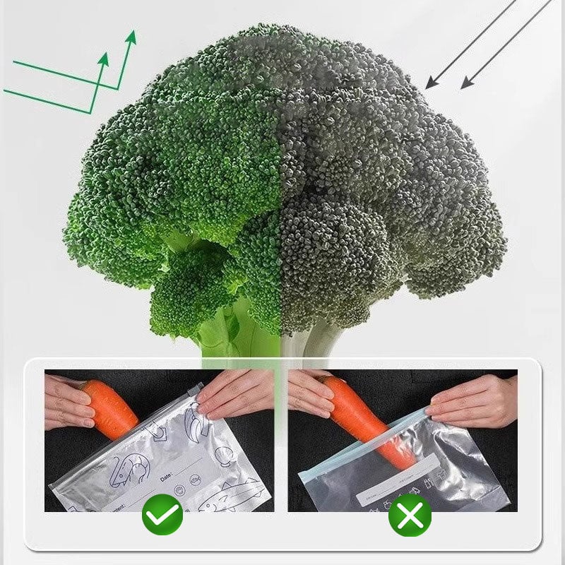 🍂TikTok Fall Sale — Last Day 70% OFF🎉Reusable Aluminum Foil Sealable Storage Bags🍗 Limited time offer! Buy 3 get 2 free🥦