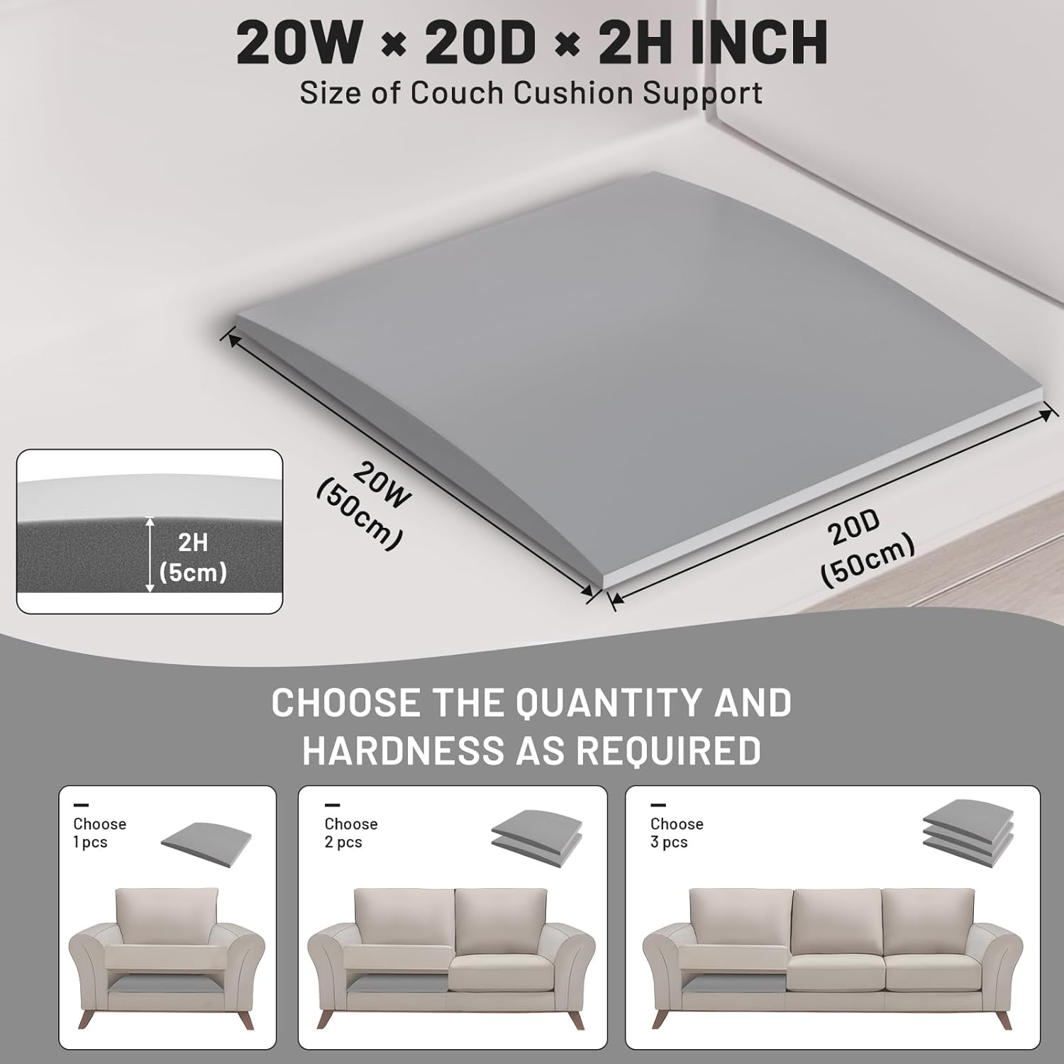 🎁TikTok Last Day Sale - 70% OFF🎉Couch Cushion Support For Sagging Seat🛋️