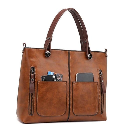 🔥Last Day 49%- Ladies vintage leather shoulder bag