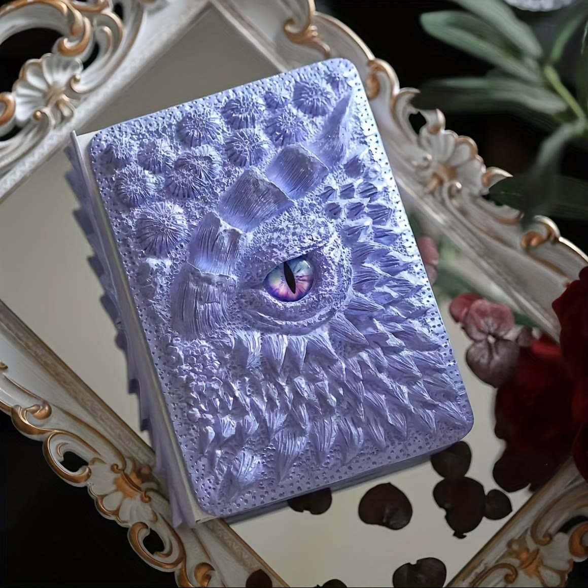 🔥Authentic Handmade 3D Dragon Eye Engraved Notebook🎁Buy 2 Free Shipping