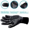 (Christmas Big Sale!- 50% OFF)Pet Grooming Gloves For Dogs, Cats, etc