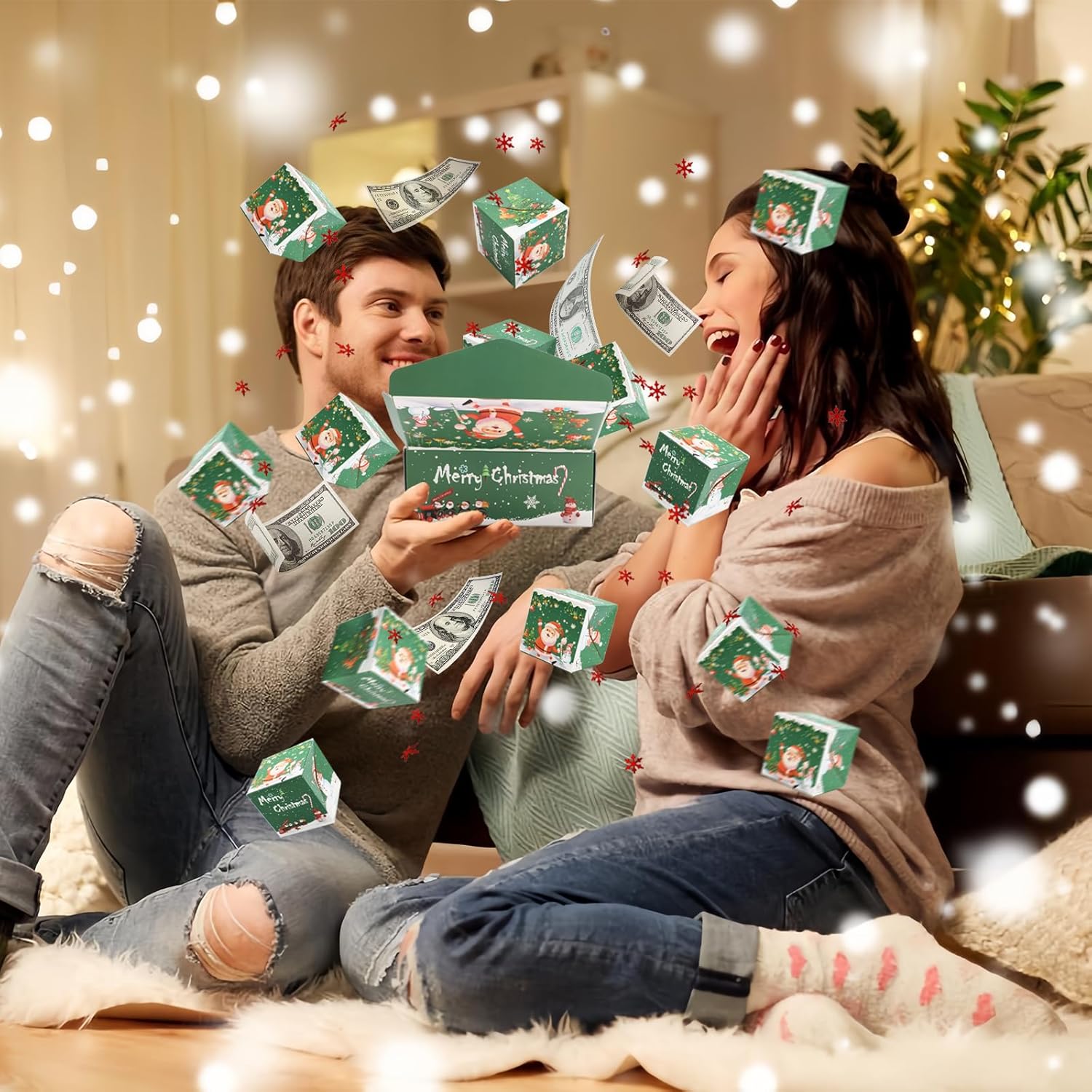 🌲Kaufe 2 Erhalte 1🎁Überraschungsbox Geschenkbox(6er-Pack)
