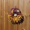 Autumn Scarecrow Gonk Wreath Crochet Pattern