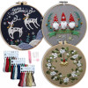 (🌲Christmas Hot Sale - 49% OFF) Christmas Embroidery-Beginners Edition