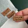 🔥Last Day Sale 49% - 🌹Small Faux leather labels| Custom tags