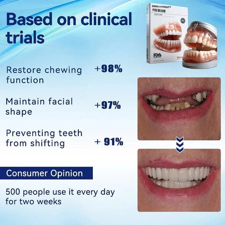 ✨Free shipping-BENDCHARGE™ - Premium Denture