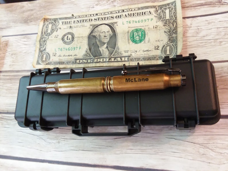 ✒️Personalized Pen Made From Real 308 Caliber Bullets From Battlefield (Buy 2 Free Shipping)