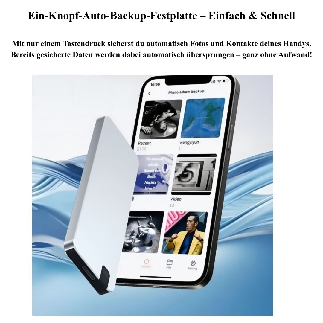 🔥Heißer Verkauf 49% Rabatt🔥Tragbare SSD (USB-3.0)