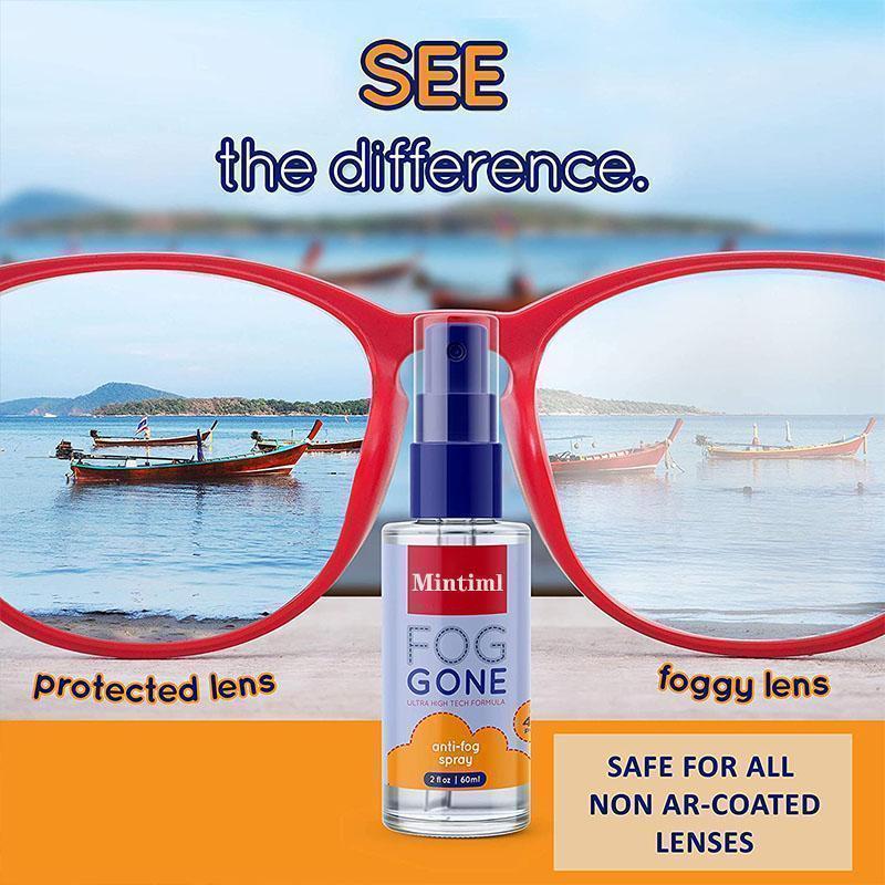 (NEW YEAR SALE - 50% OFF) Antifogging Glass Cleaning Spray(60 ml)