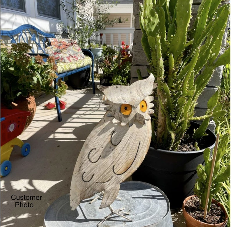 🦉Super Cute Metal Owl Garden Decor Statue