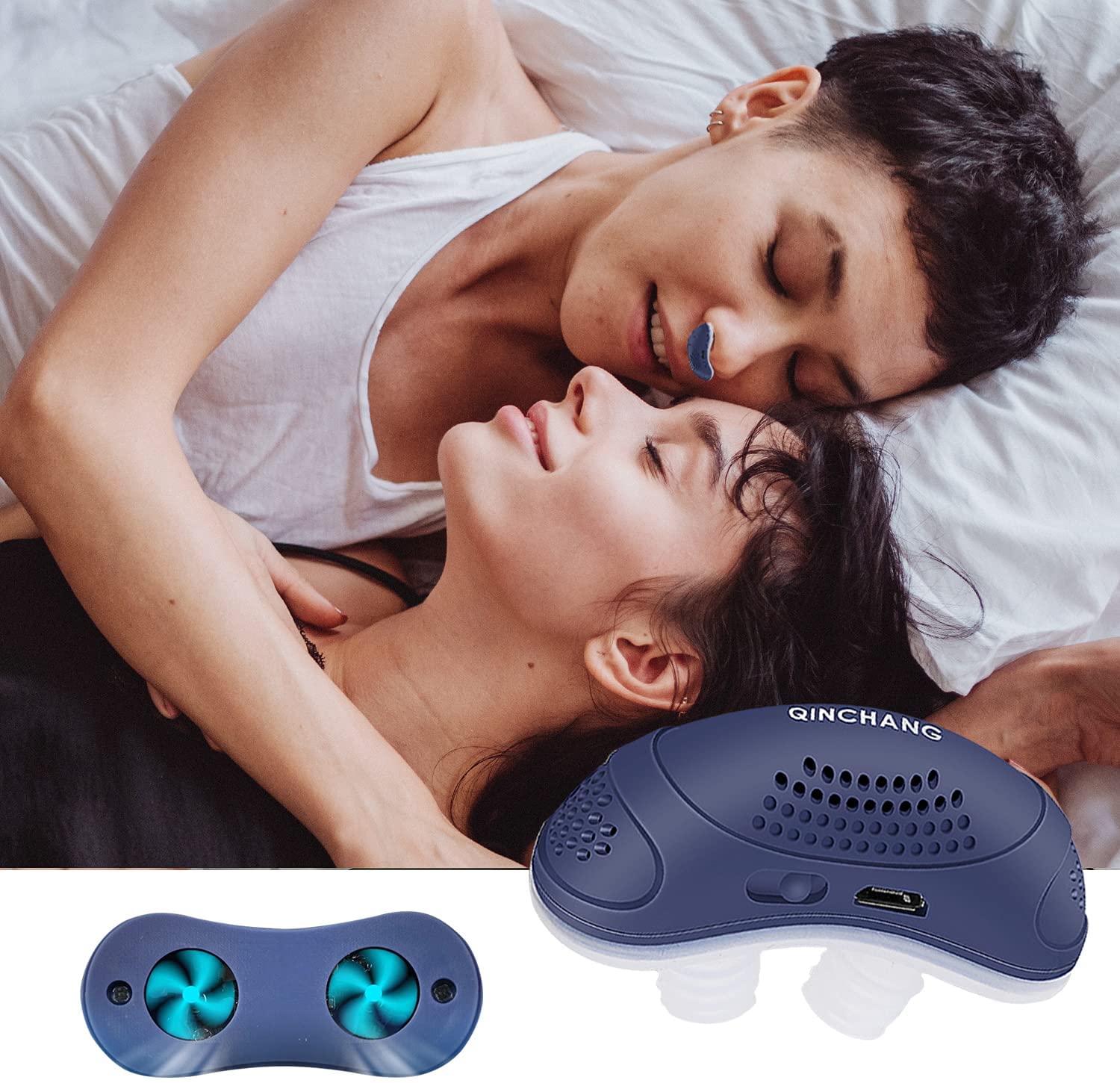 🎁Last Day Promotion- SAVE 70%🎉Airing: The first hoseless, maskless, micro-CPAP Anti Snoring