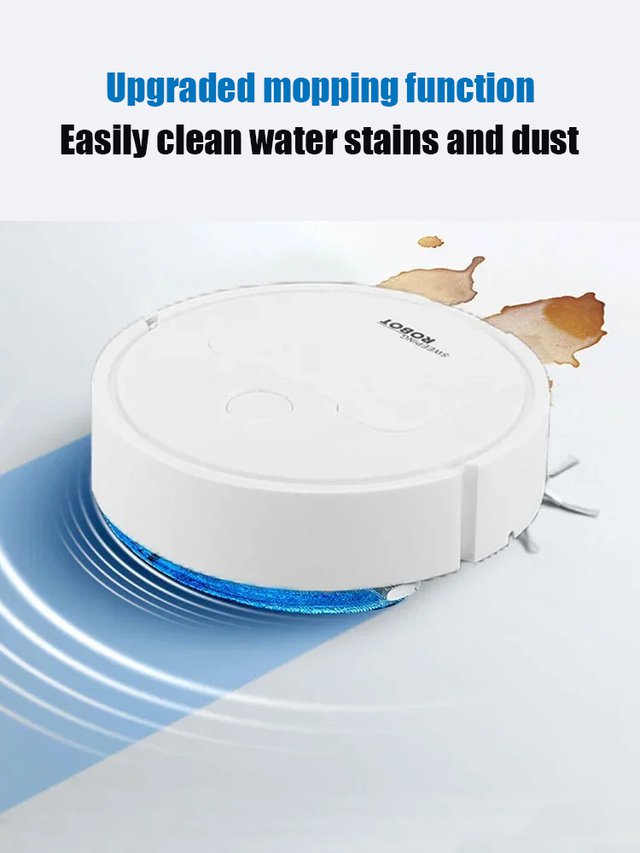 🔥Last Day Promotion 48% OFF-🎁- 3-in-1 Mini Intelligent Robot Vacuum Cleaner