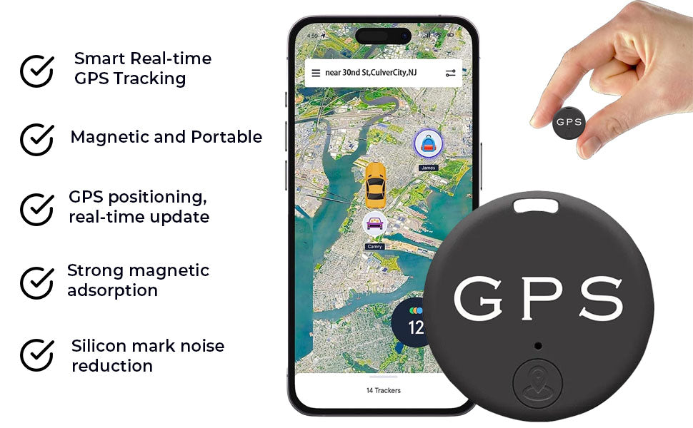 (🎄EARLY CHRISTMAS SALE - 50% OFF) 🎁 PROMAX EasyFind Mini Magnetic GPS Tracker